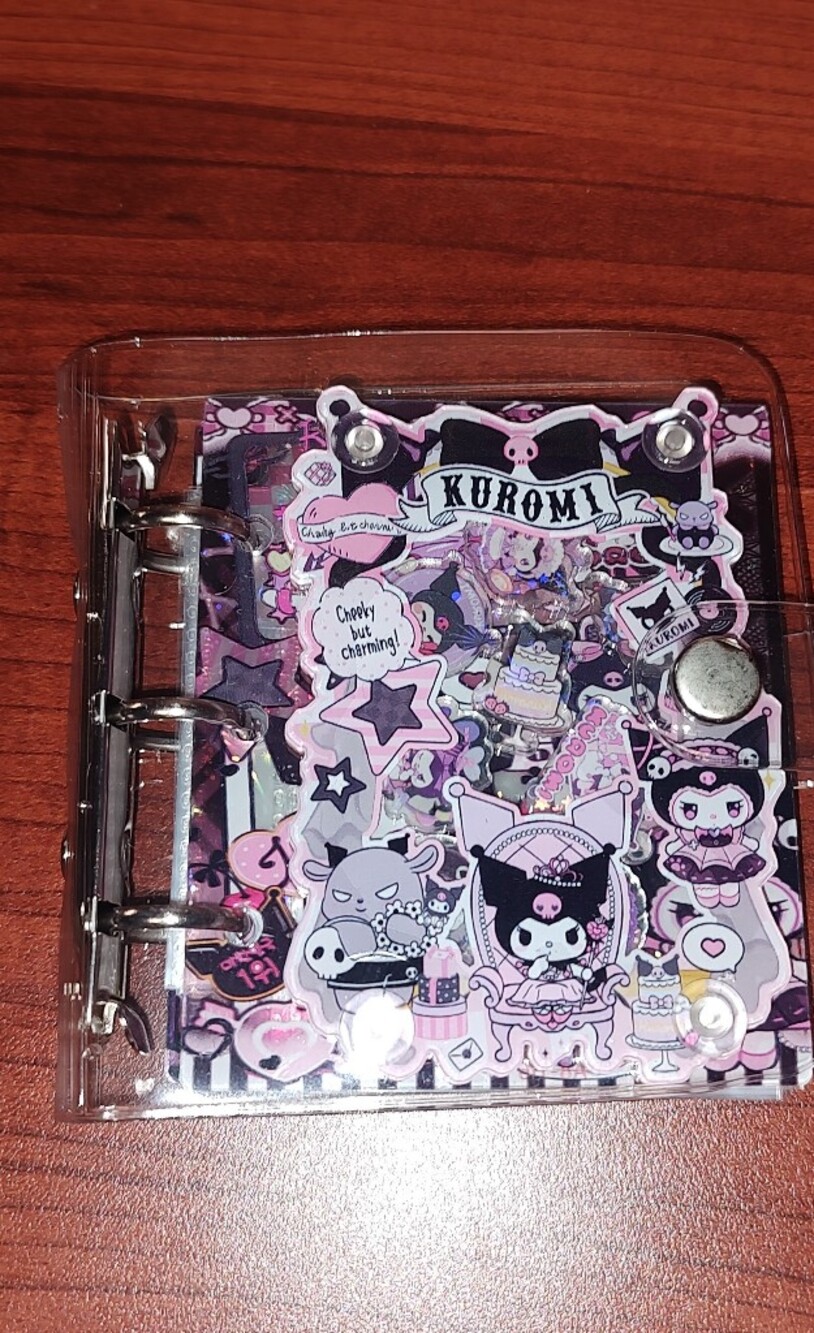 New! A8 Kuromi Acrylic Shaker Photo Book With Cover